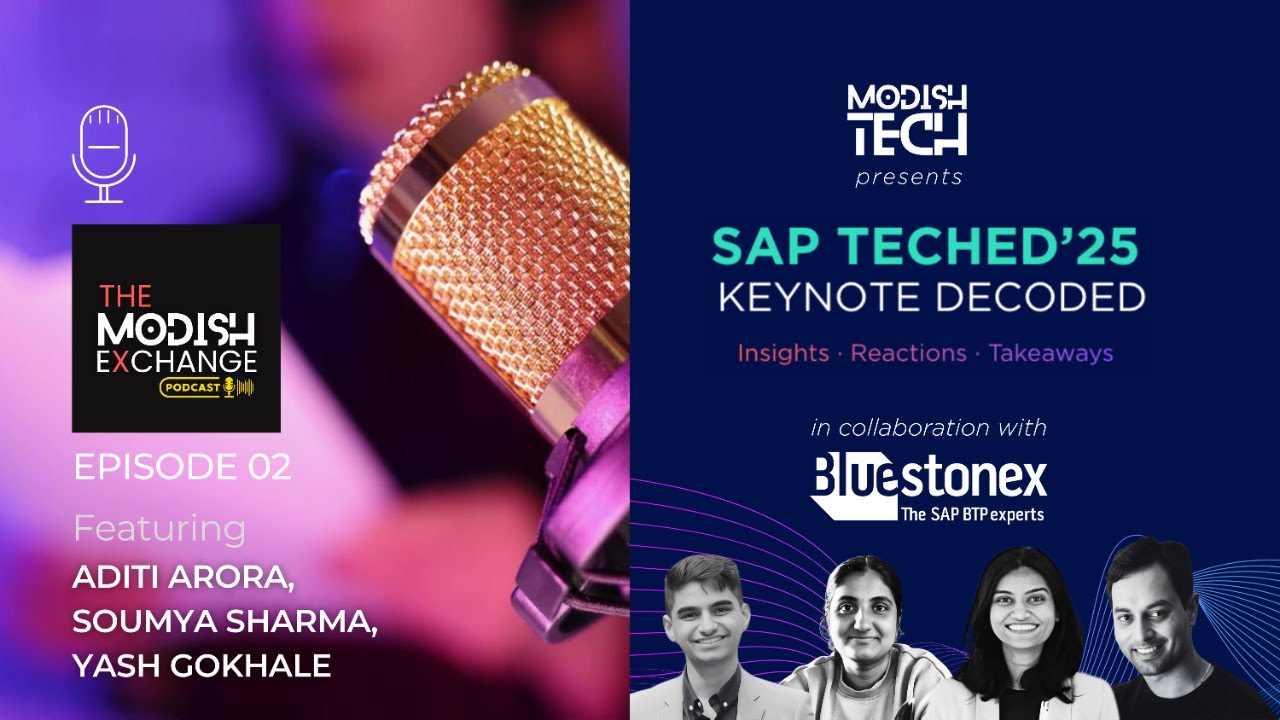 SAP TechEd'25 Keynote Decoded | The Modish Exchange x Bluestonex | SAP BTP, AI & Innovation Insights