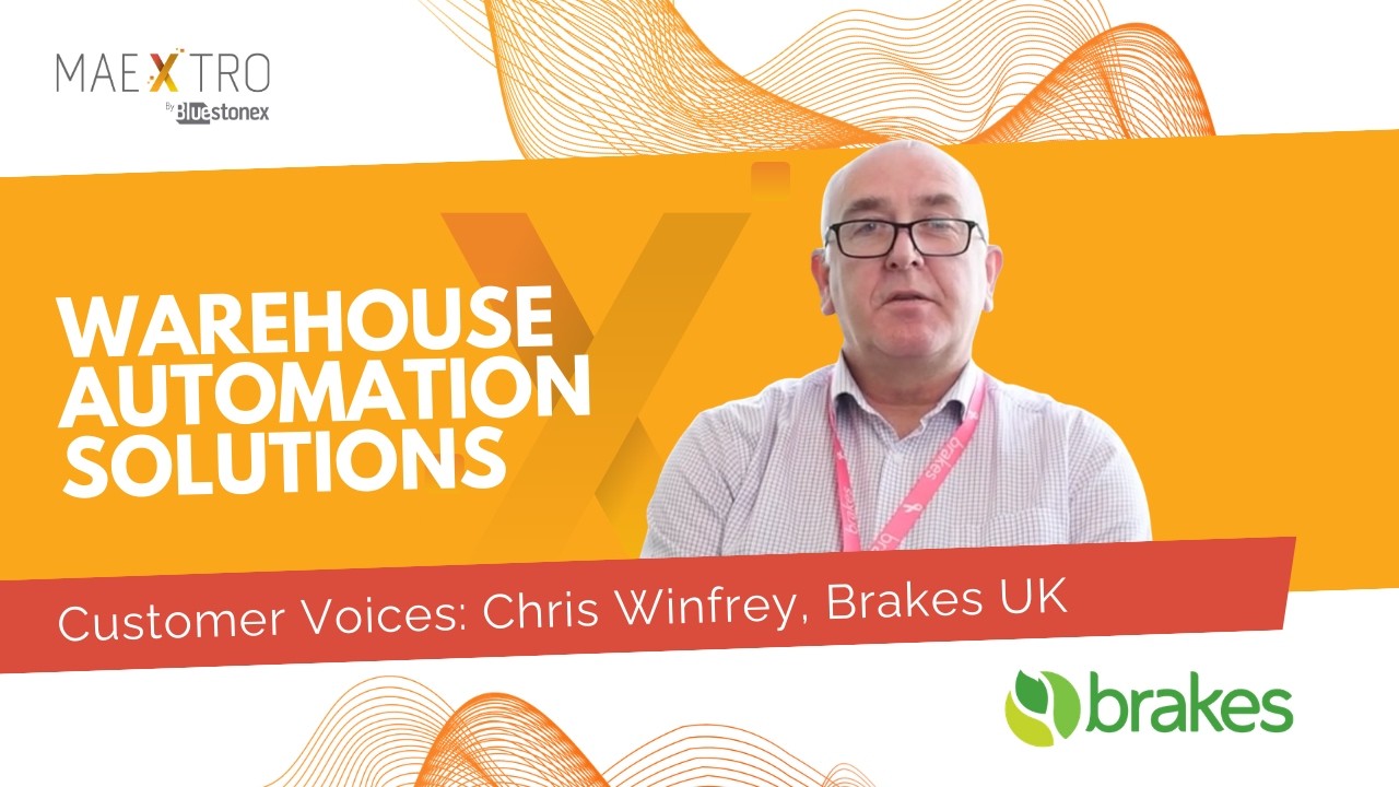 Warehouse Automation Solutions using SAP BTP & Maextro | Visual Case Study: Brakes | Bluestonex