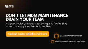 Don't let master data maintenance drain your team
