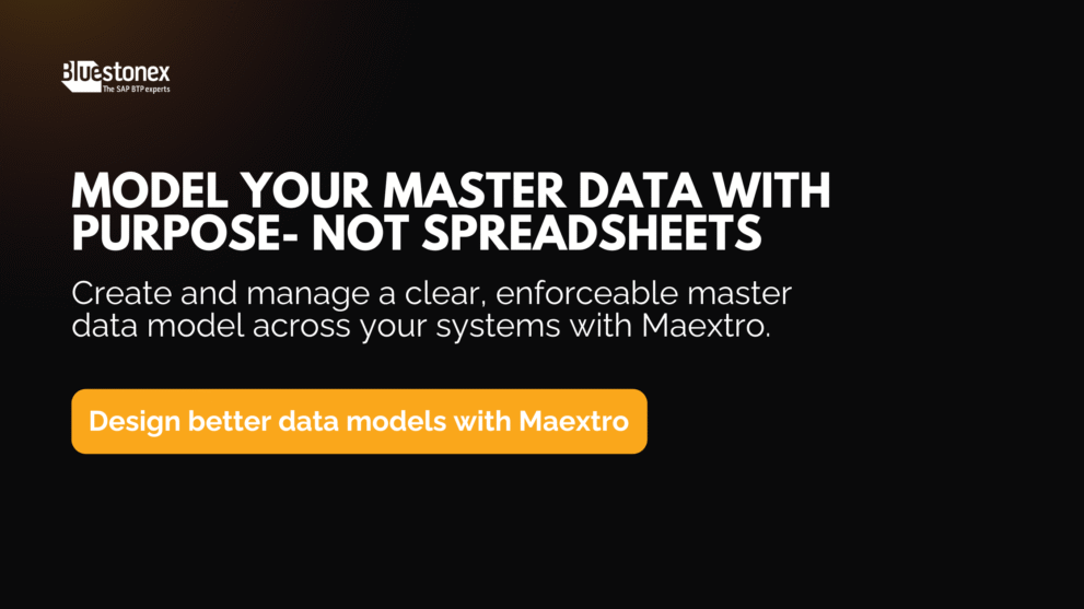 Structuring a Master Data Model for High-Quality Data | Bluestonex