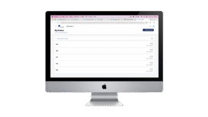 Autoglass- my orders screen