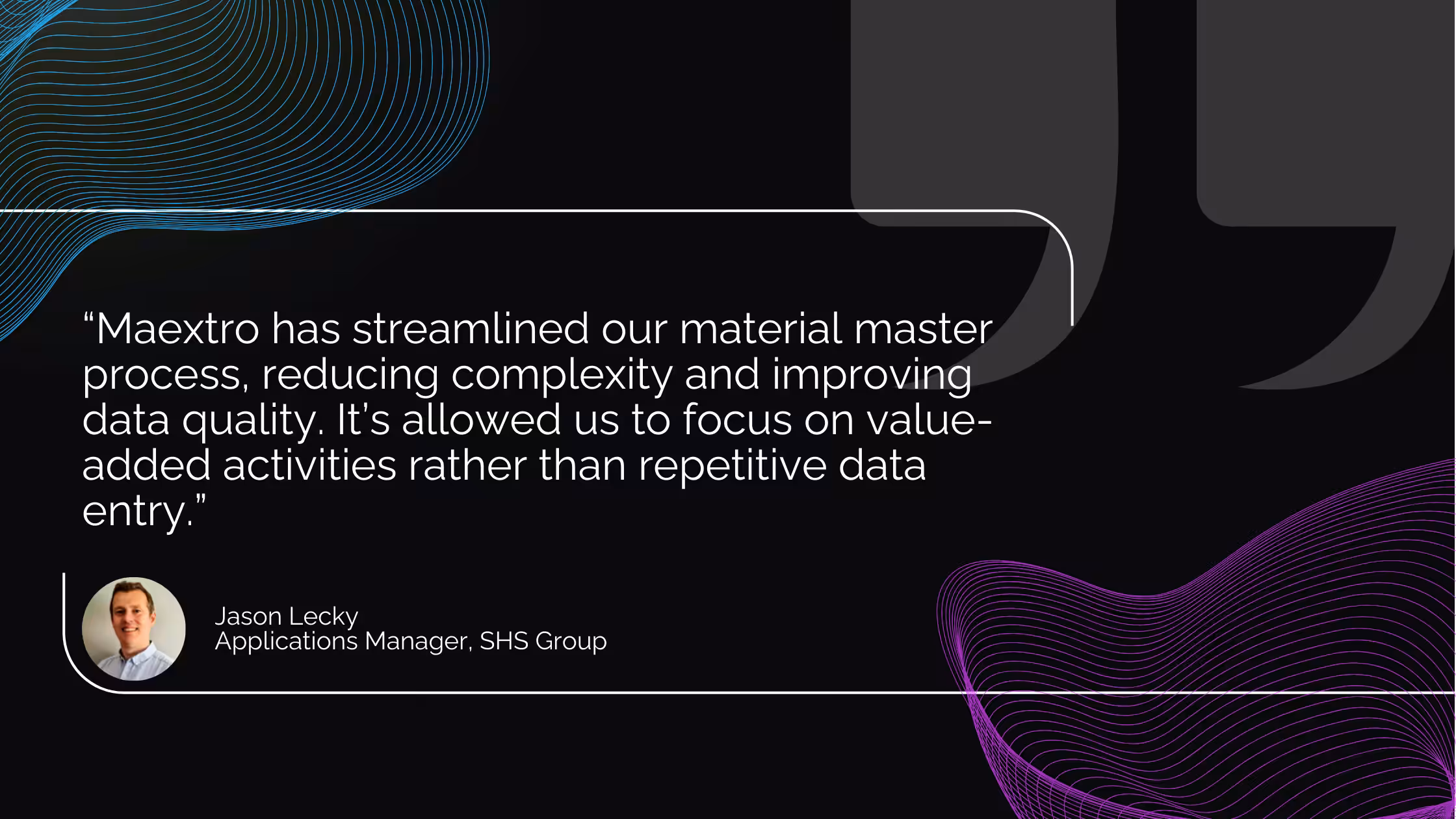 SHS Automation quote